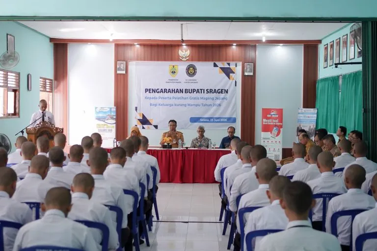 Upaya Tekan Angka Kemiskinan, Sragen Buka Pelatihan Magang Jepang Tanpa Biaya