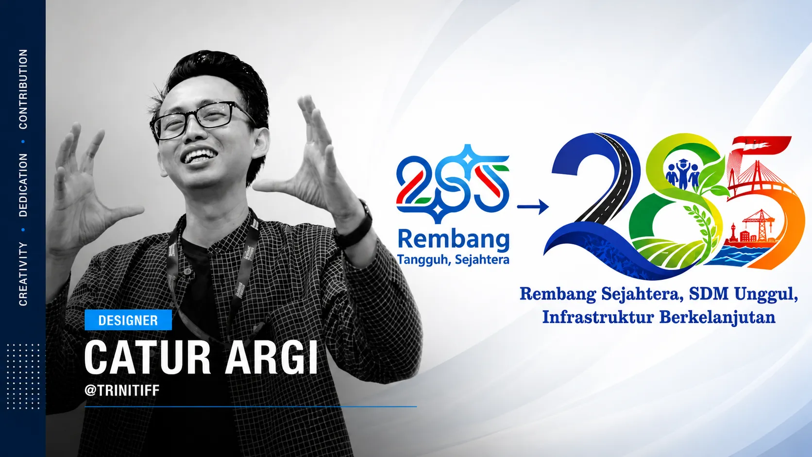 Soal Pembatalan Logo Hari Jadi Rembang, Catur Argi Sebut Urusan Kontrak Selesai Usai Pertemuan Lintas Instansi