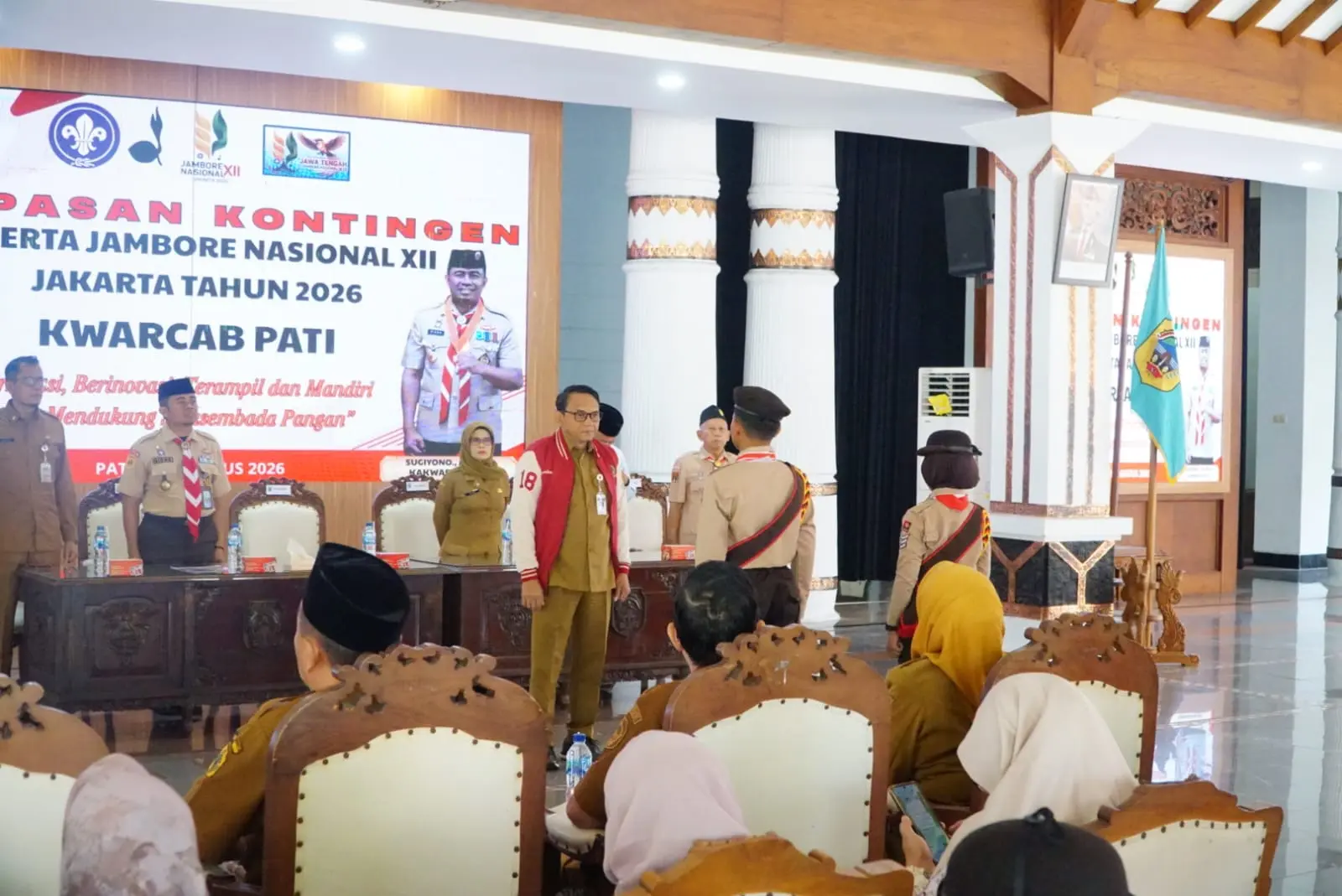 Jelang Jambore Nasional, Kwarcab Pati Lepas Kontingen