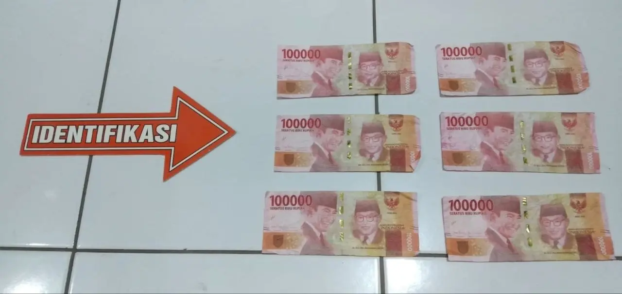 Kecolongan, Uang Palsu Beredar di Pati
